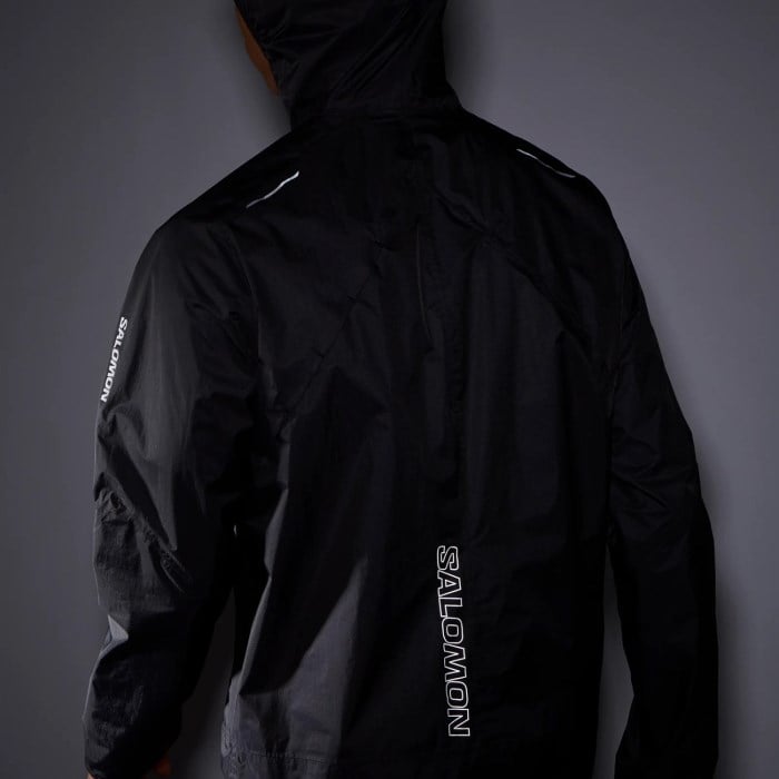 Salomon Bonatti Waterproof Mens Jacket - Deep Black