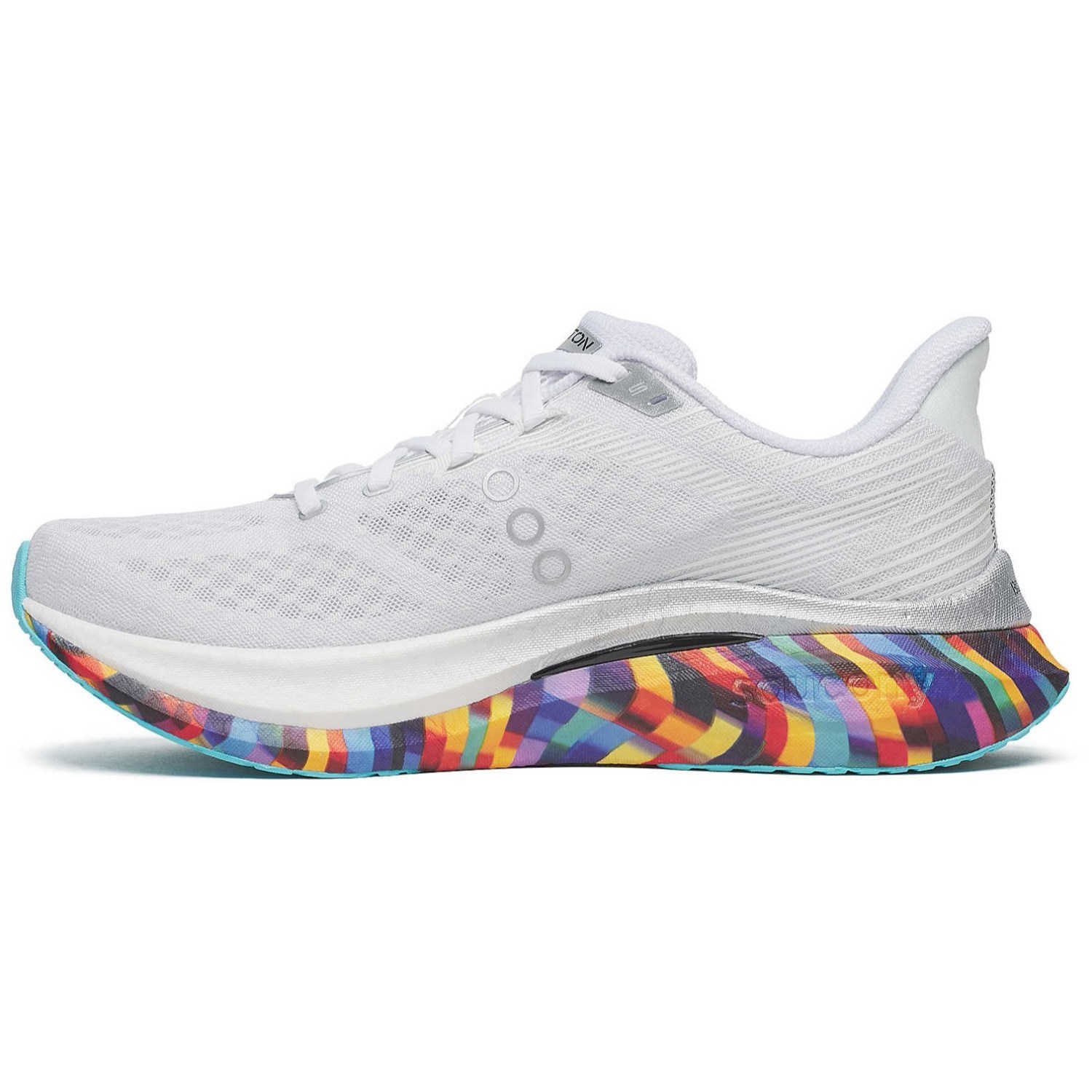 Saucony Endorphin Speed 5 Boston - Mens Running Shoes - White/Multi