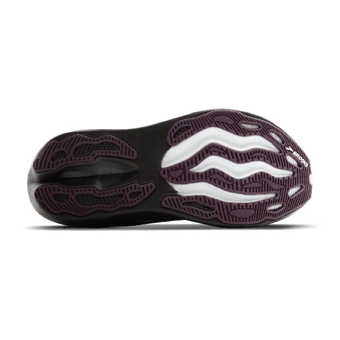 Brooks Glycerin Max - Womens Running Shoes - Black/Orchid Ice/Grey