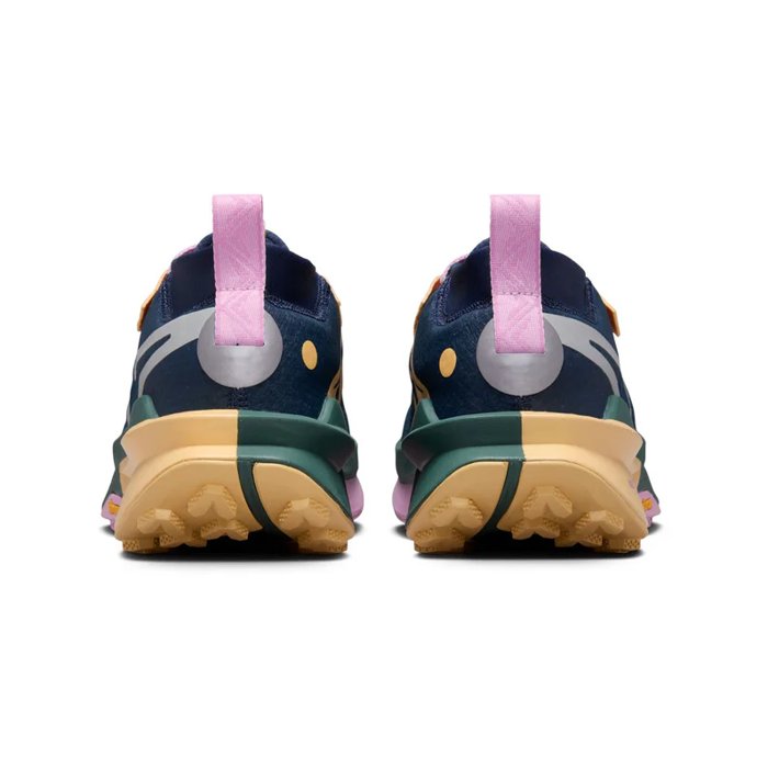 Nike ZoomX Zegama Trail 2 - Womens Trail Running Shoes - Armory Navy/Metallic Silver