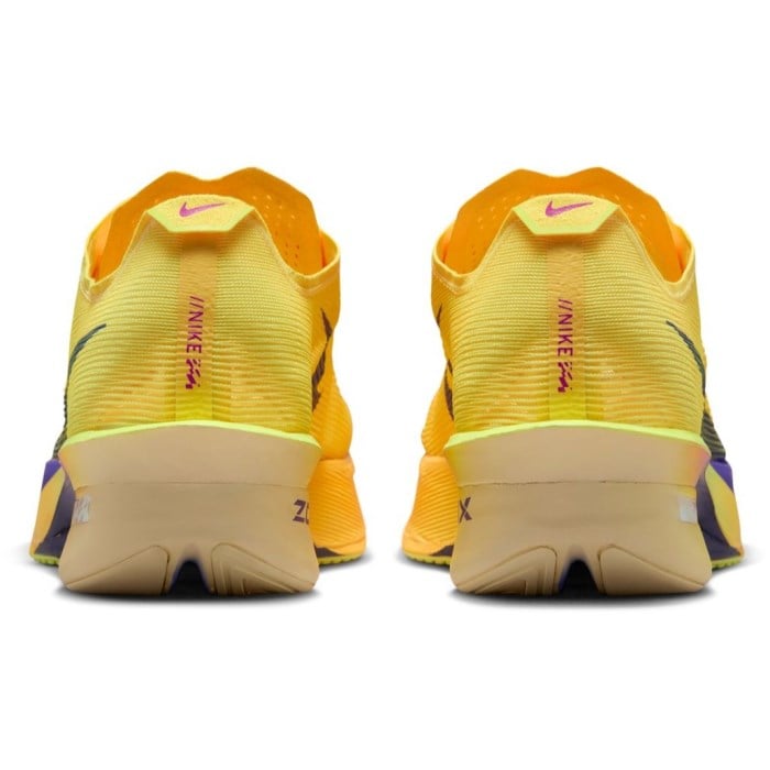 Nike ZoomX Vaporfly 4 - Womens Racing Shoes - Citron Pulse/Indigo Burst/Laser Orange