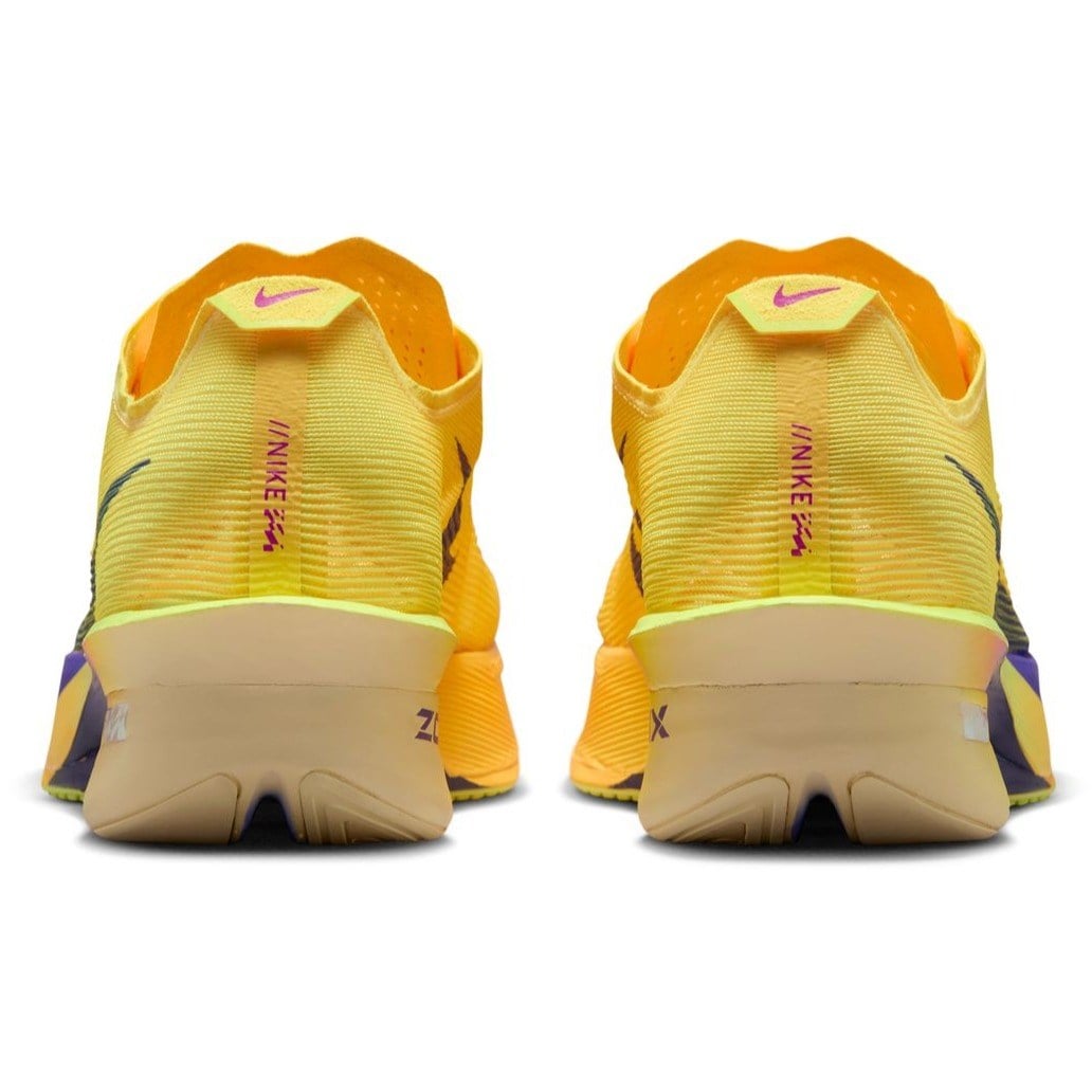 Nike ZoomX Vaporfly 4 - Womens Racing Shoes - Citron Pulse/Indigo Burst/Laser Orange