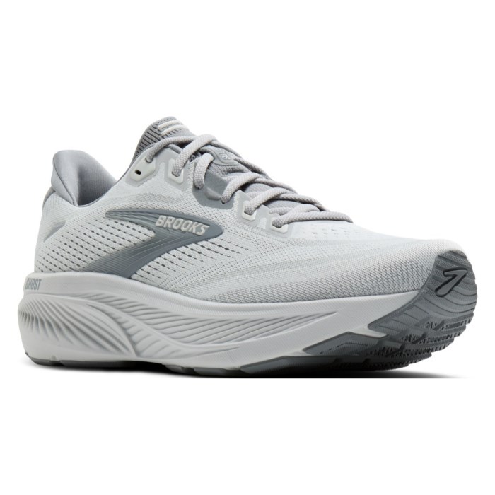 Brooks Ghost 18 - Mens Running Shoes - Primer Grey/Oyster Mushroom - image 6