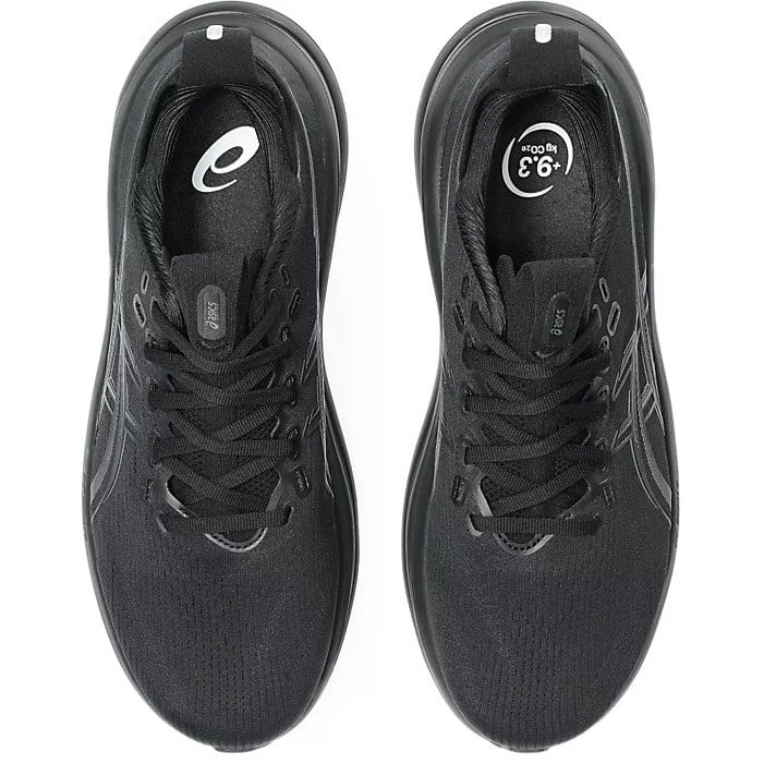 Asics Gel Nimbus 28 - Mens Running Shoes - Black/Graphite Grey