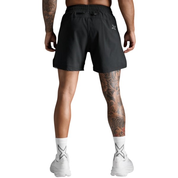 2XU Aero 5 Inch Mens Running Shorts - Jupiter/Ember