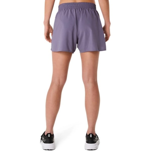 Asics Silver 4 Inch Short - Womens Running Shorts - Greyish Purple