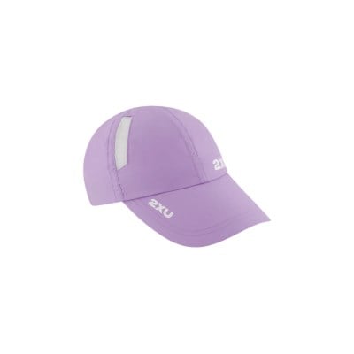 2XU Running Cap - Lavender/White