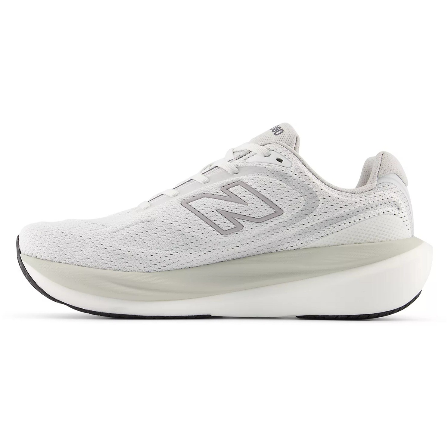 New Balance 1080v15 - Mens Running Shoes - White/Truffle Salt/Grey Matter