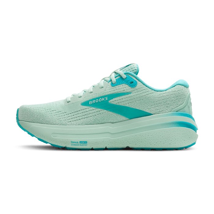 Brooks Ghost Max 2 - Mens Running Shoes - CMA Hyperglow/Honeydew/Blue/White