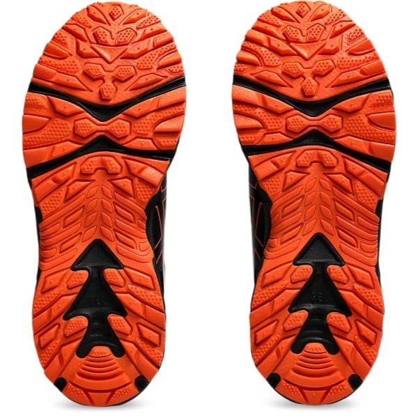 Asics Gel Trigger 12 TX GS - Kids Cross Training Shoes - Black/Nova Orange