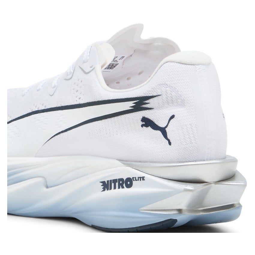 Puma Deviate Nitro Elite 4 - Mens Running Shoes - Puma White/Chambray - image 6