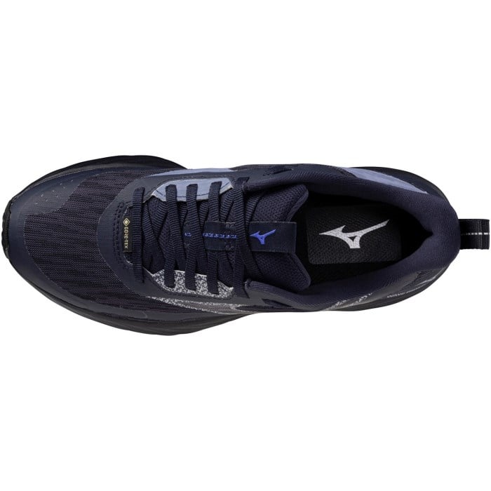 Mizuno Wave Rider GTX 3 - Womens Trail Running Shoes - Odyssey Grey/Icelandic Blue/Iris Bloom