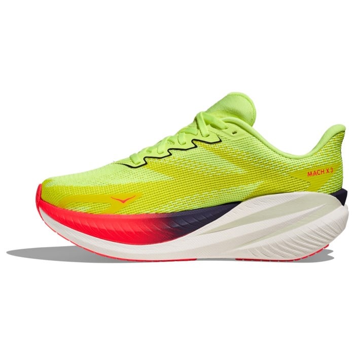Hoka Mach X 3 - Womens Running Shoes - Neon Yuzu/Squid Ink