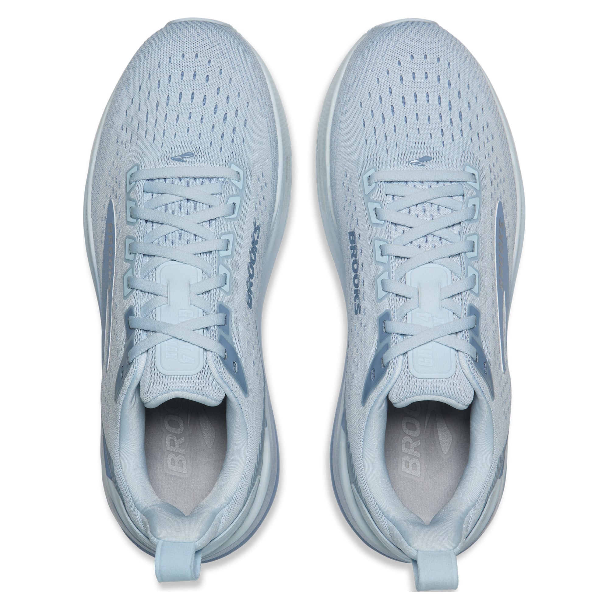 Brooks Ghost Max 4 - Womens Running Shoes - Blue/Blue/Chrome - image 4
