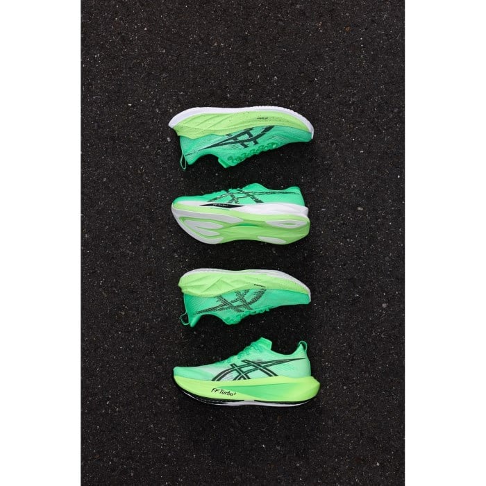 Asics NovaBlast 5 Ekiden - Womens Running Shoes - Vital Green/Black