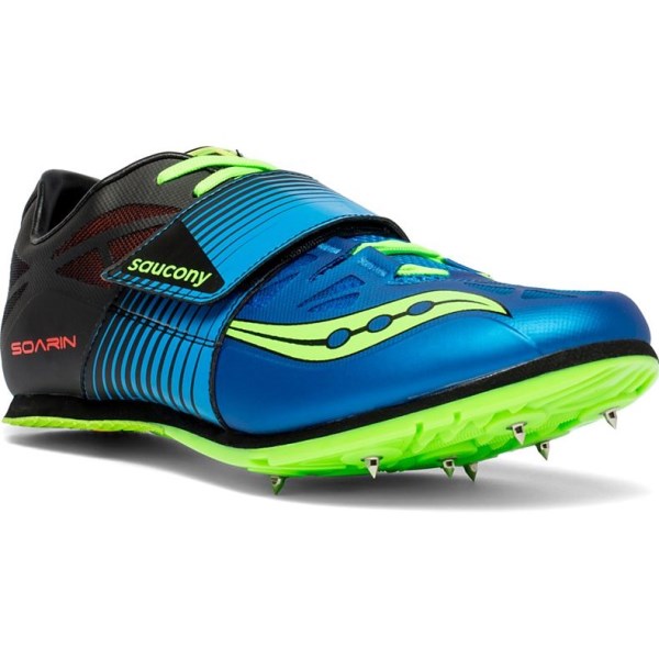 Saucony Soarin Jump 2 - Mens Long Jump Spikes - Blue/Slime