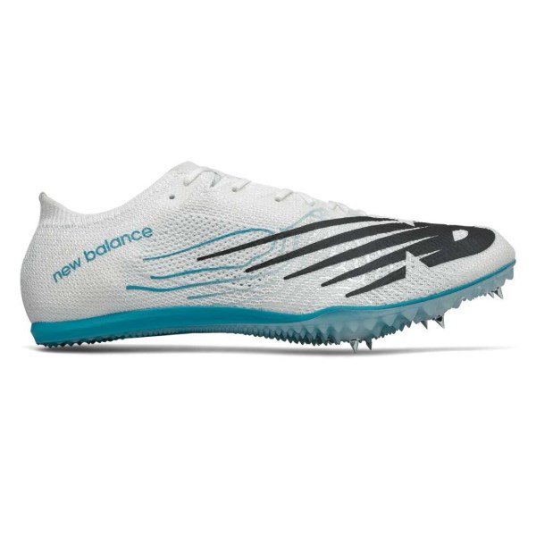 New Balance MD 800v7 - Mens Middle Distance Track Spikes - White/Black