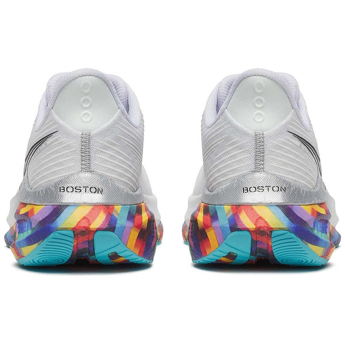 Saucony Endorphin Speed 5 Boston - Womens Running Shoes - White/Multi