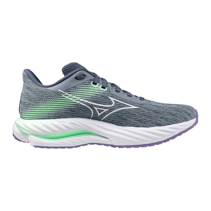 Mizuno Wave Inspire 21 - Womens Running Shoes - Tradewinds/White/Neo Mint