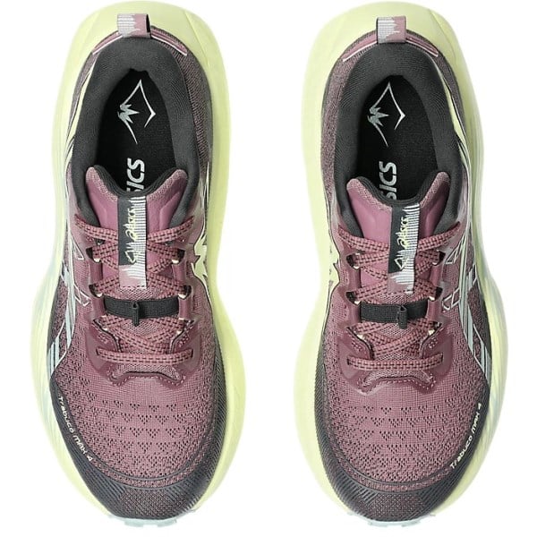 Asics Trabuco Max 4 - Womens Trail Running Shoes - Purple Oxide/Cold Moss