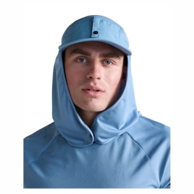 2XU Trail Legionnaire Cap - Blue Shade/Blue Shade