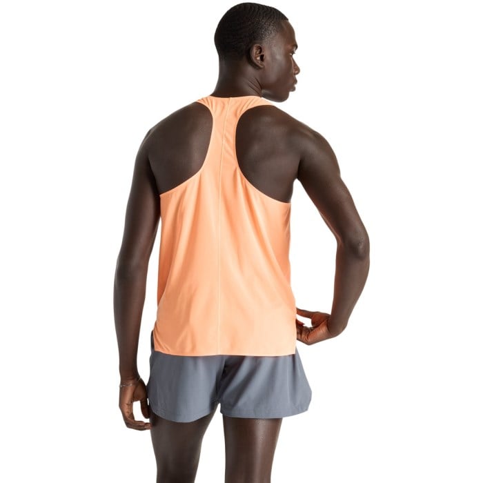 New Balance Race Day Ultra Light Mens Running Singlet - Hot Mango