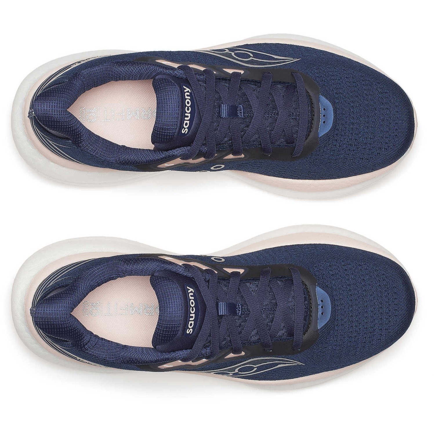 Saucony Triumph 23 - Womens Running Shoes - Navy/Cameo
