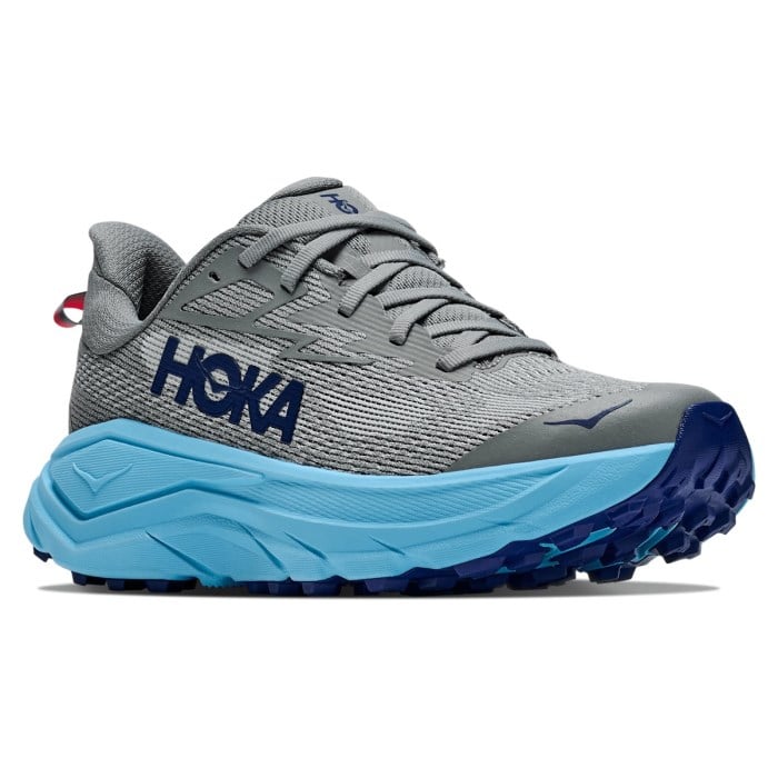 Hoka Challenger 8 - Womens Trail Running Shoes - Galactic Grey/Soaring Blue - image 2