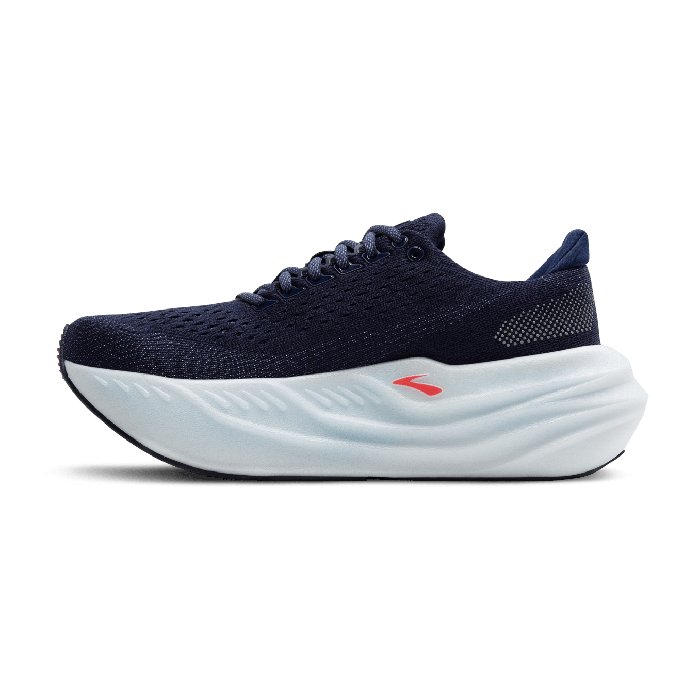 Brooks Glycerin Max - Womens Running Shoes - Peacoat/Blue/Hot Coral
