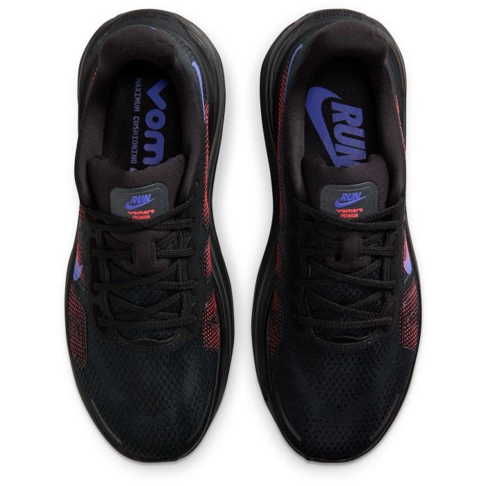 Nike Vomero Premium - Womens Running Shoes - Black/Sapphire/Hot Lava/Anthracite