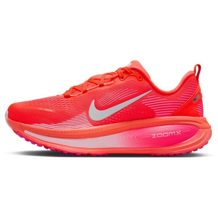 Nike Vomero 18 - Womens Running Shoes - Bright Crimson/Metallic Silver