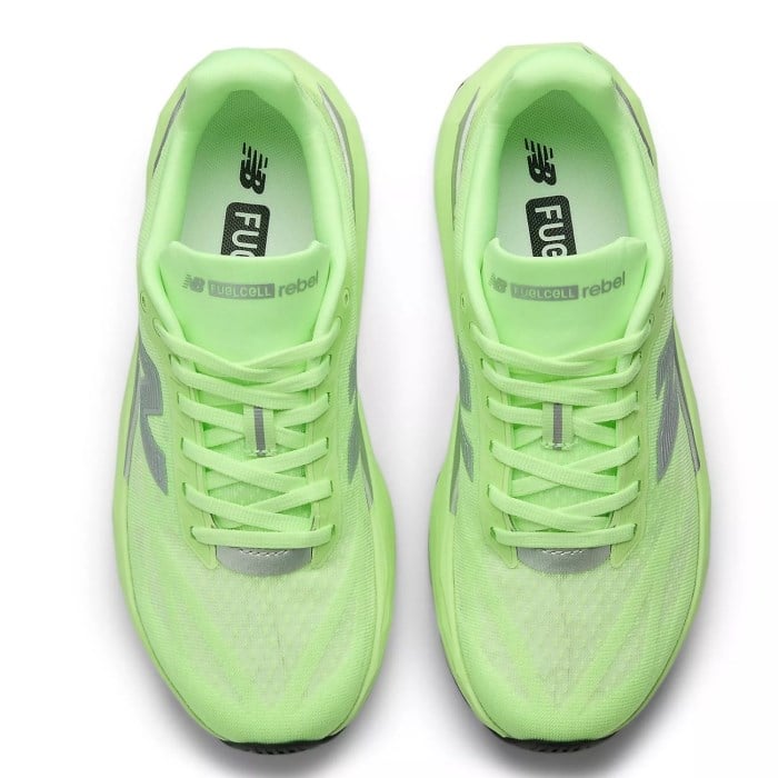 New Balance FuelCell Rebel v5 - Womens Running Shoes - Lab Green/Silver Metallic/White