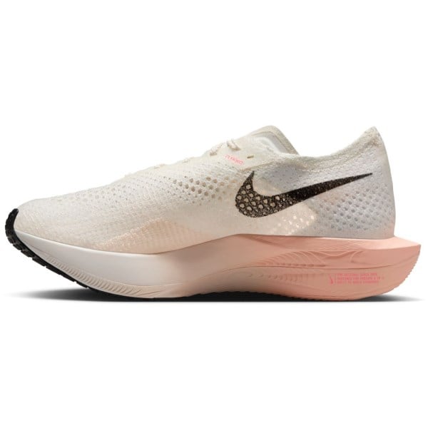 Nike ZoomX Vaporfly Next% 3 - Womens Road Racing Shoes - Sail/Black/Crimson Tint/Guava Ice