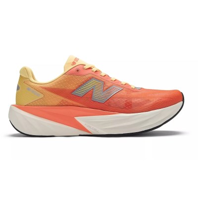 New Balance FuelCell Rebel v5 - Mens Running Shoes - Tangerine Heat/Silver Metallic