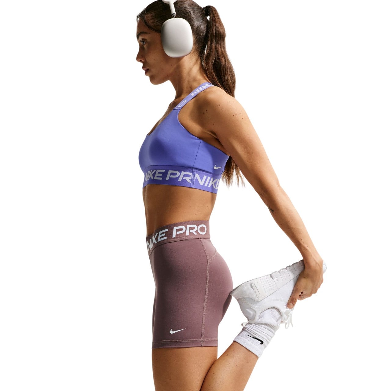 Nike Pro 365 5 Inch Womens Training Shorts - Tattoo/White