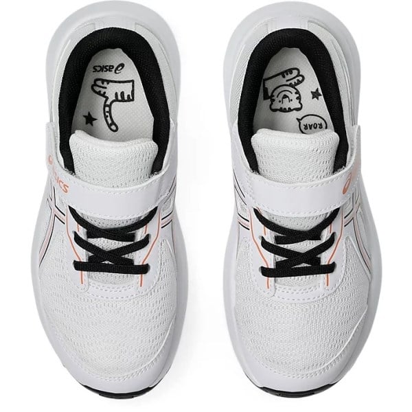 Asics Contend 9 PS - Kids Running Shoes - White/Mojave
