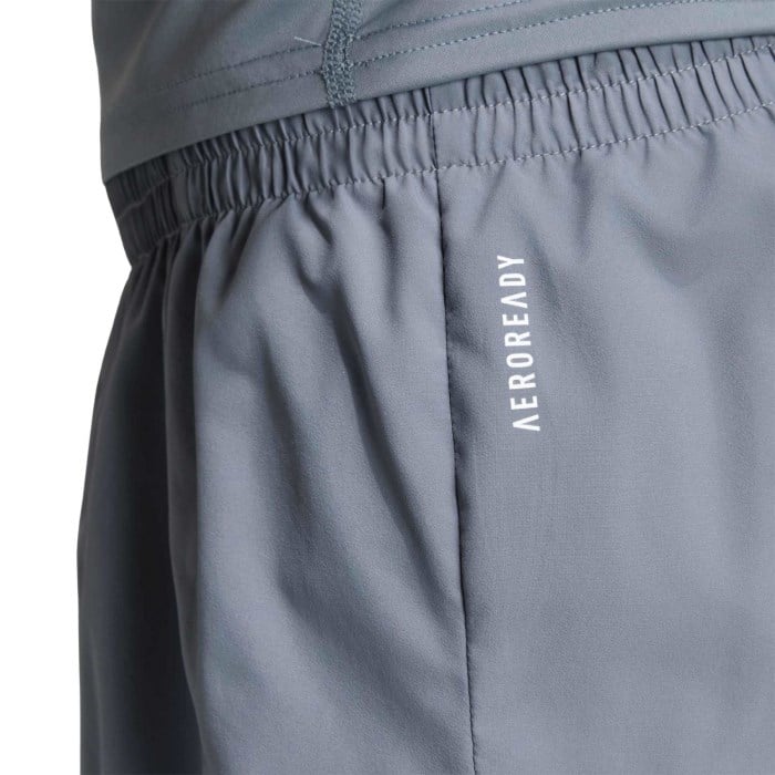 adidas Adizero Essentials Mens Running Shorts - Onix - image 5