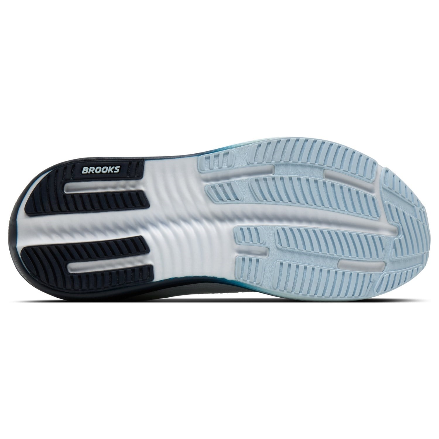 Brooks Ghost Max 4 - Mens Running Shoes - White/Navy/Blue - image 4