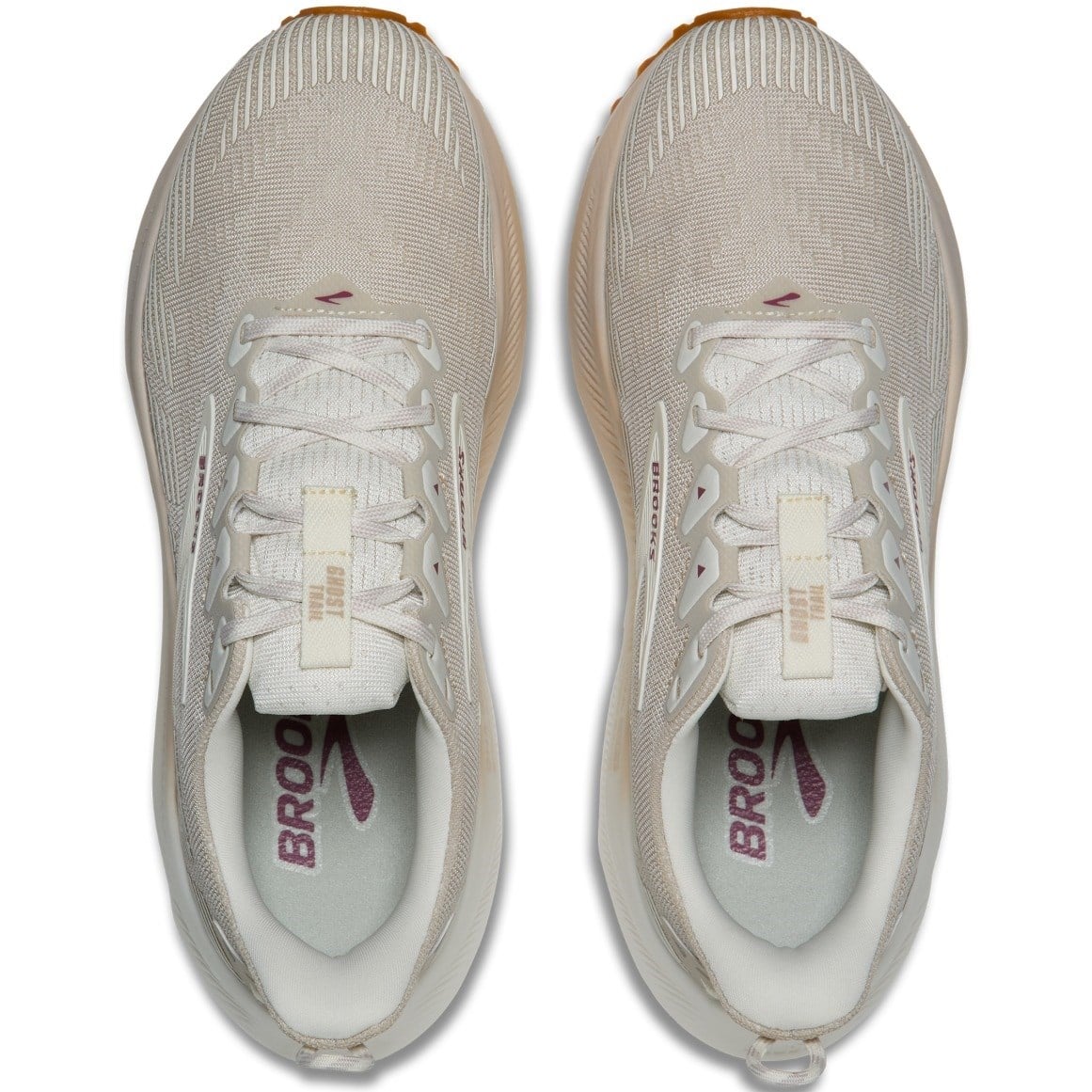 Brooks Ghost Trail - Womens Trail Running Shoes - Coconut/Chateau/Rose