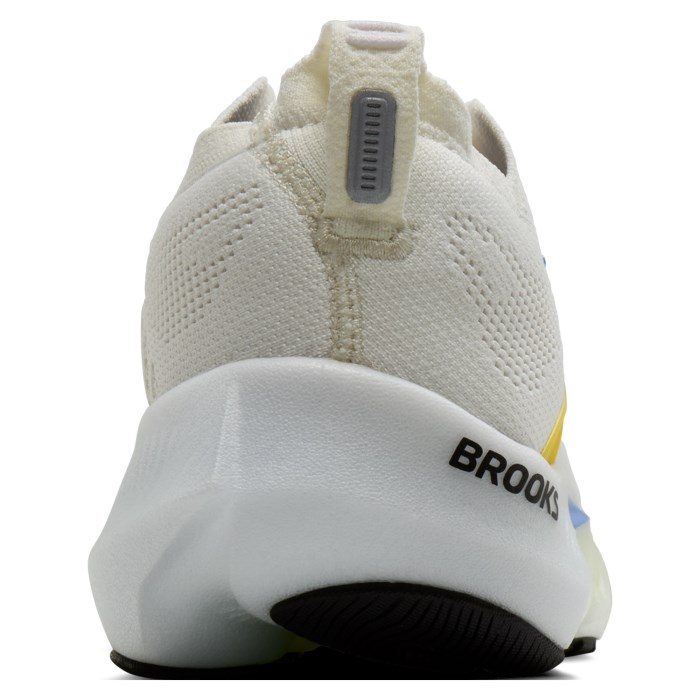 Brooks Glycerin Flex - Mens Running Shoes - White/Cyber Yellow/Nightlife - image 5