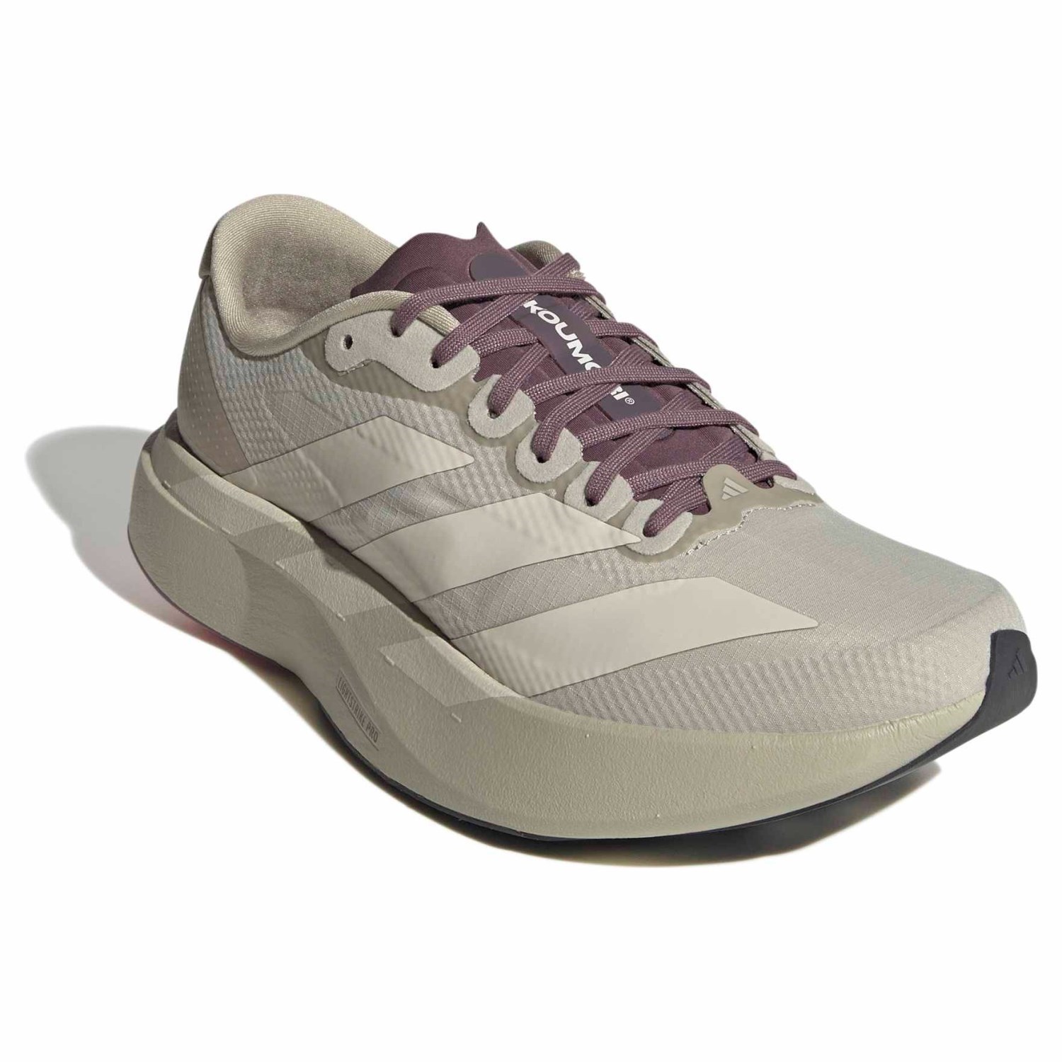 adidas Adizero Evo SL Woven x H.Koumori  - Womens Running Shoes - Putty Grey/Alumina/Shadow