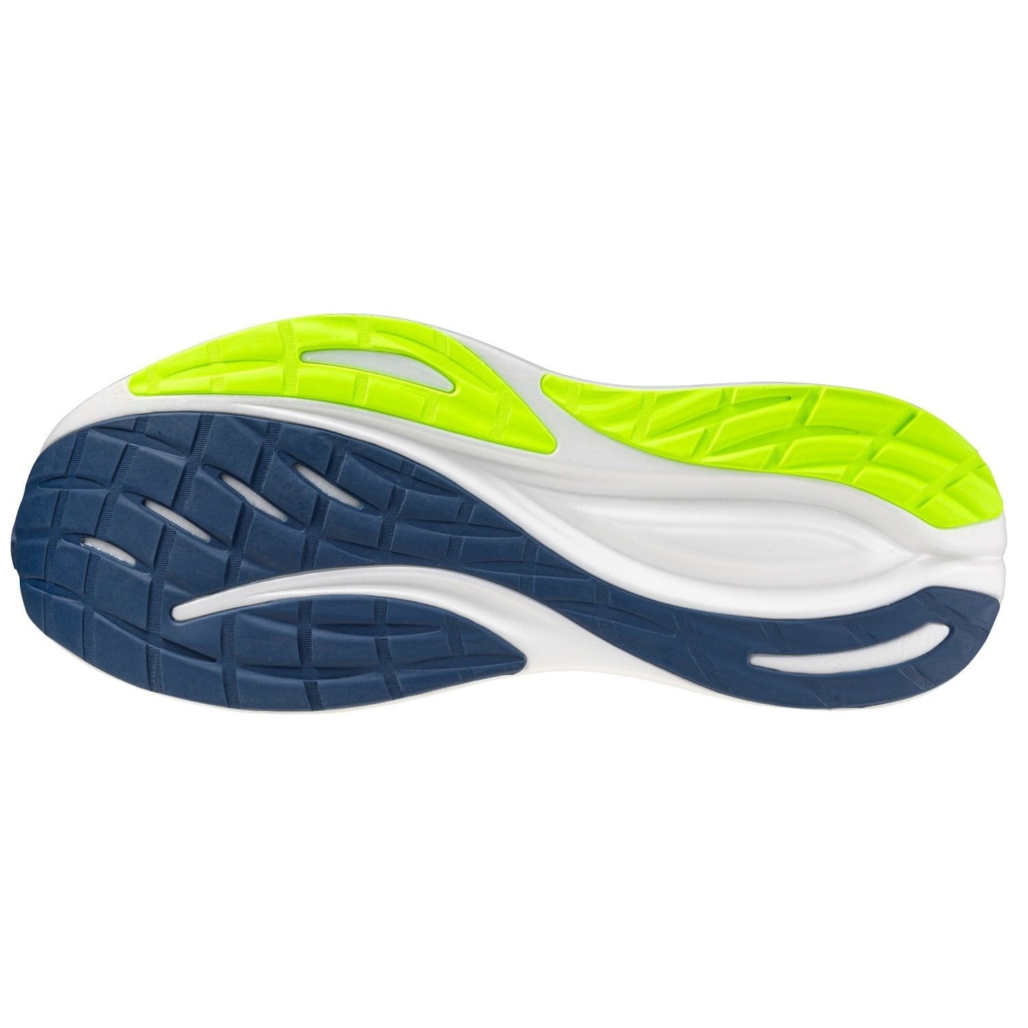 Mizuno Neo Zen 2 - Mens Running Shoes - Estate Blue/White/Lightning Yellow