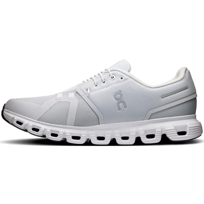 On Cloud 6 - Mens Running Shoes - Glacier/White